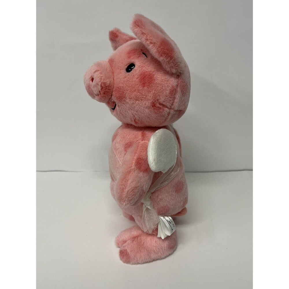 Hallmark Valentines Pink Pig Plush Animated Dancing Sings Cupid Shuffle 12” - Picture 5 of 11